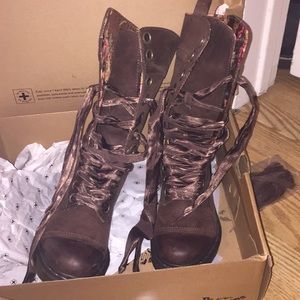 Brown Doc Marten Boots